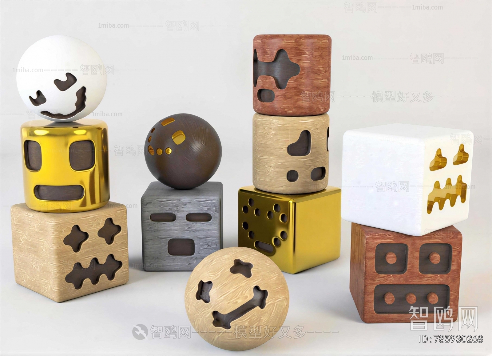 Modern Decorative Set