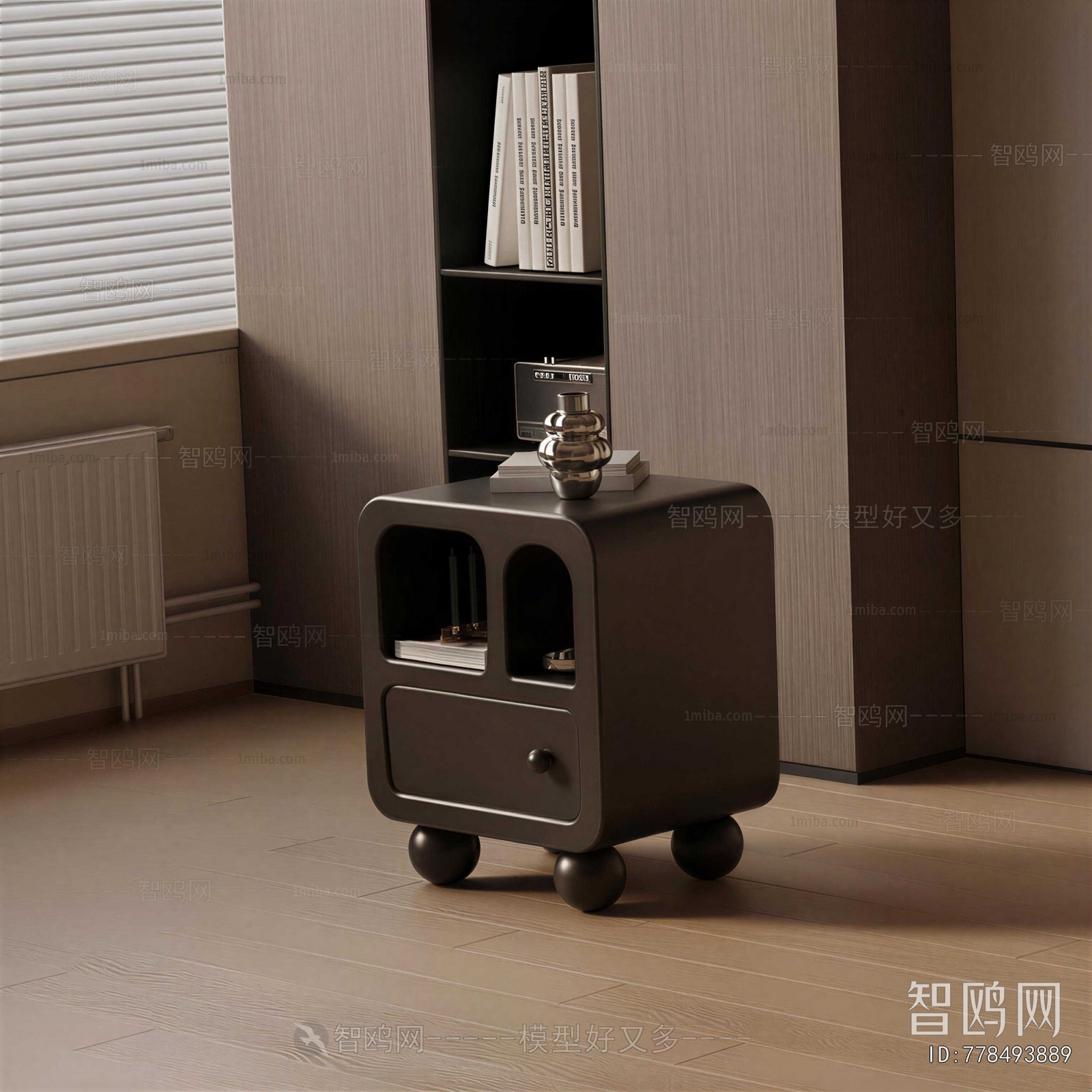 Modern Bedside Cupboard
