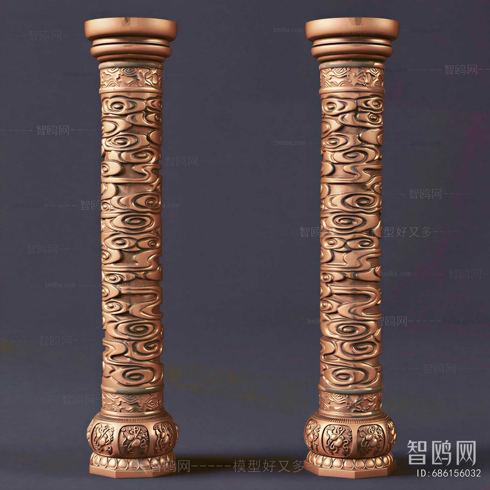 Chinese Style Column