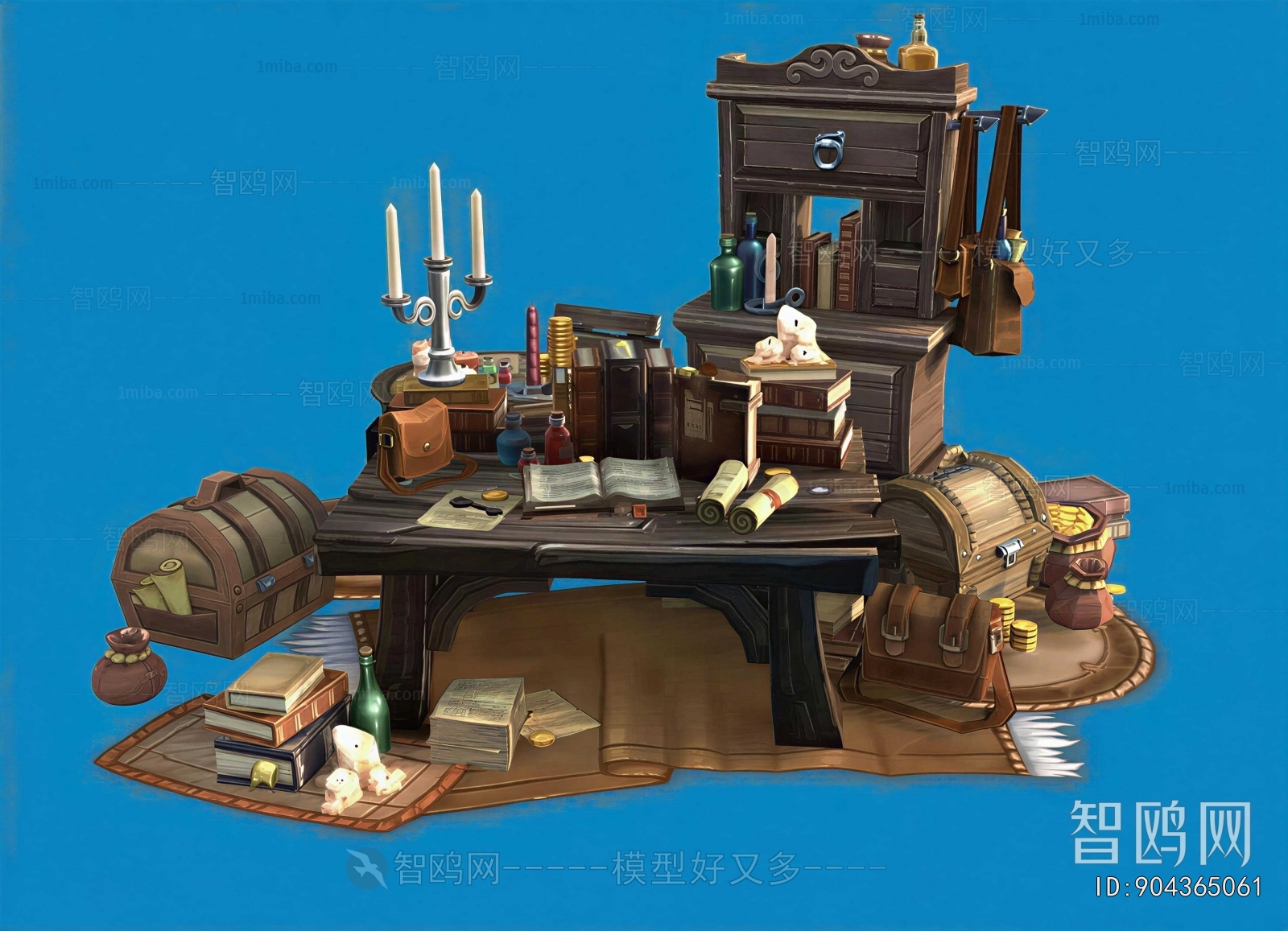 Industrial Style Operation Console