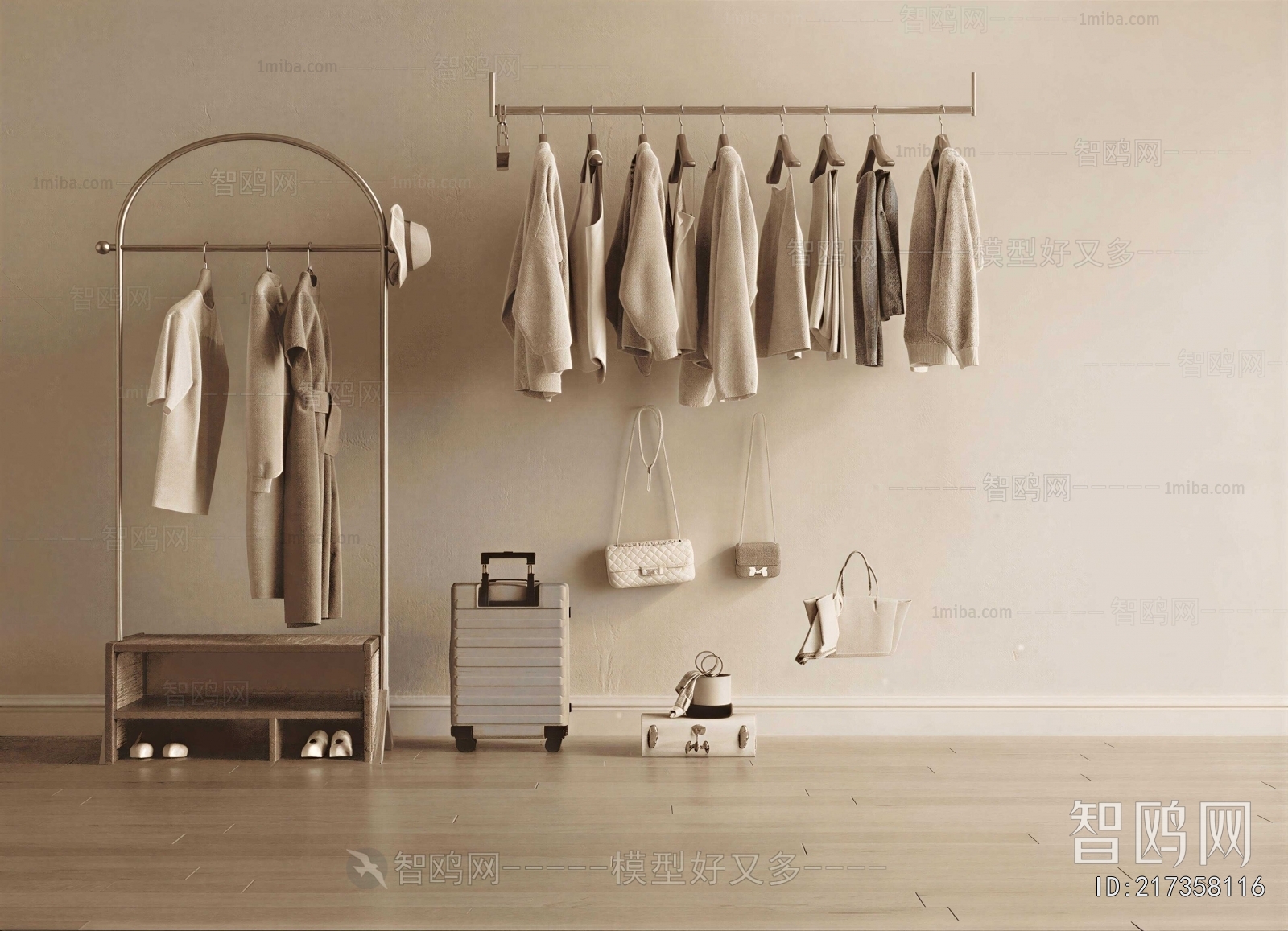 Modern Coat Hanger