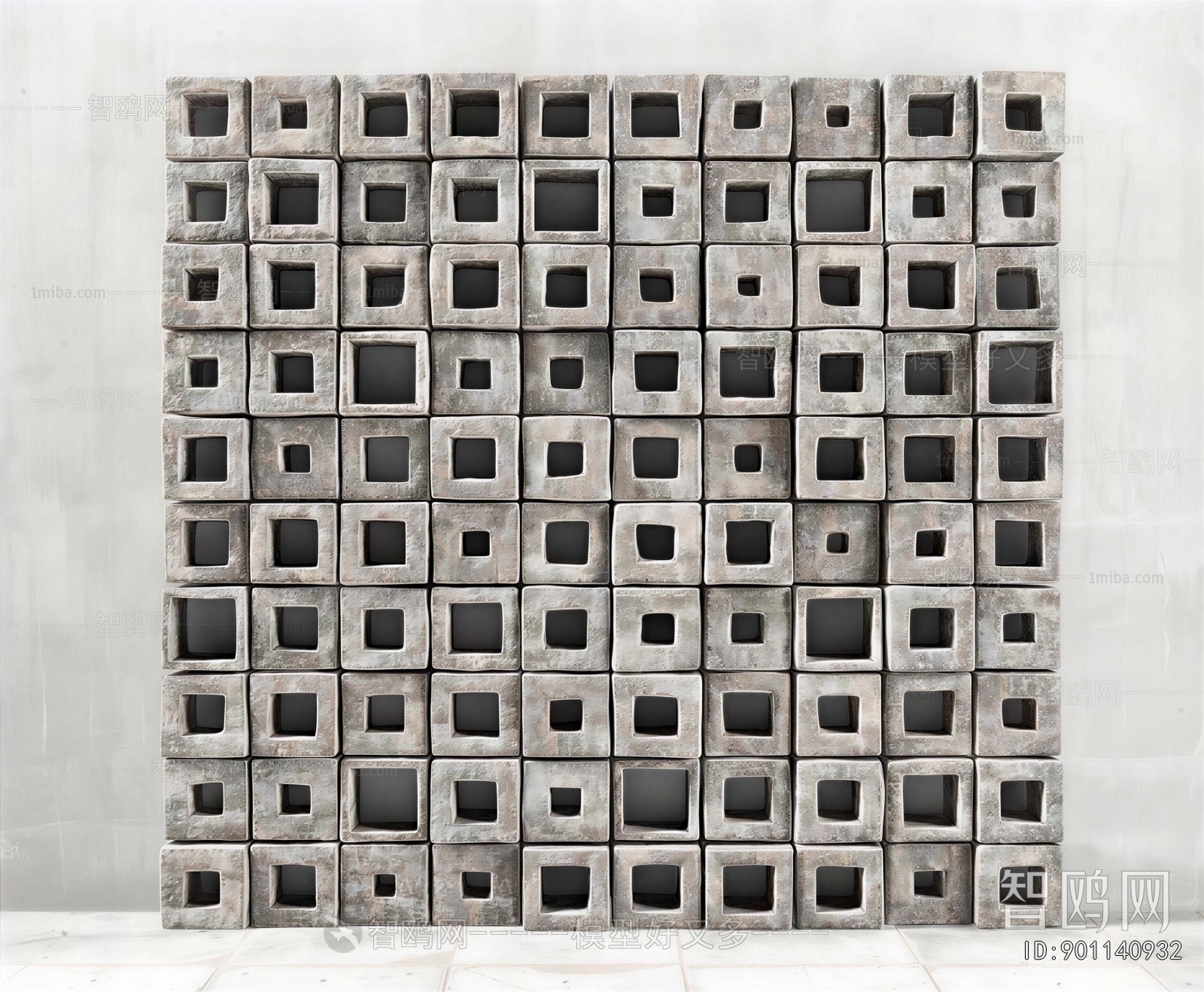 Modern Cement Brick Screen Partition