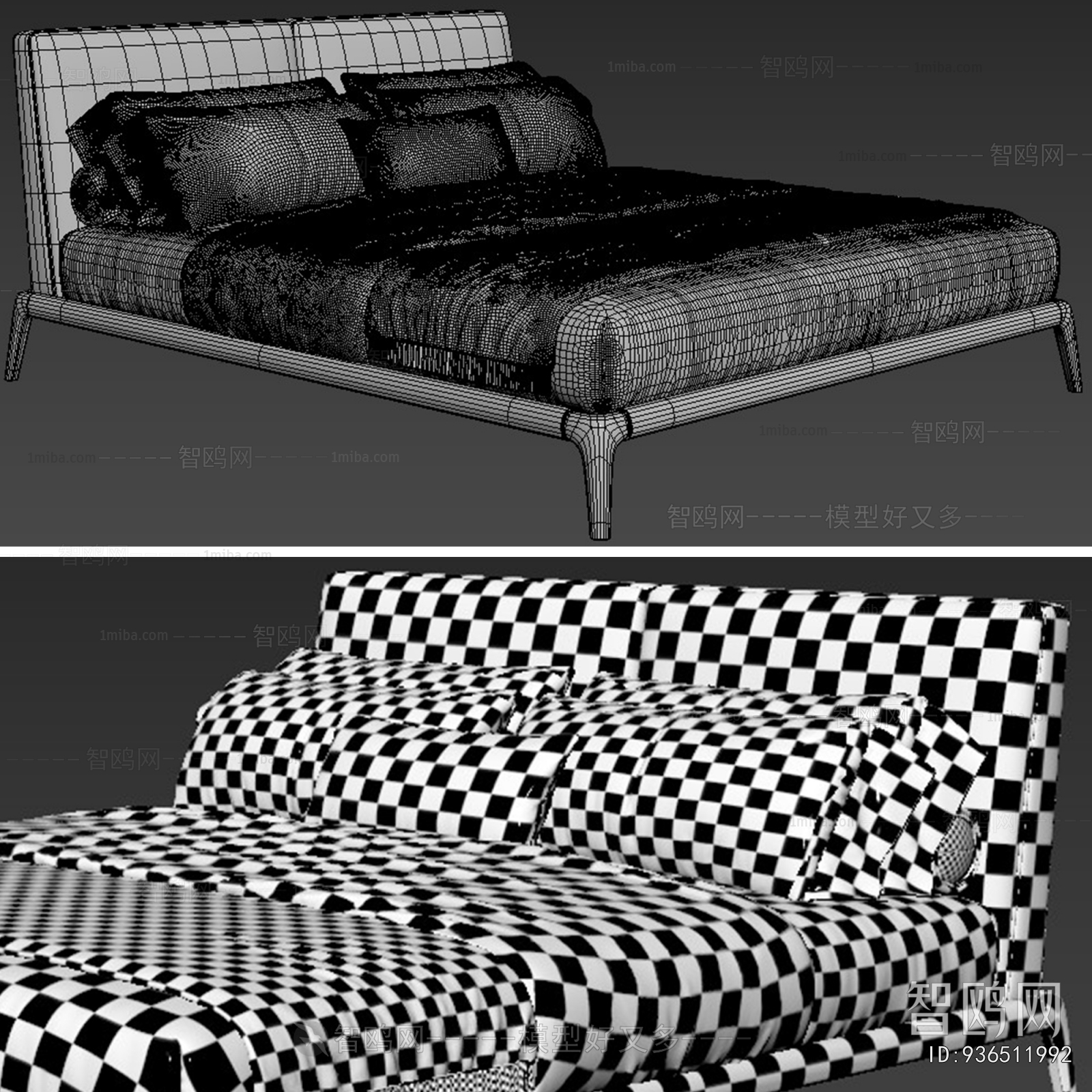 Modern Double Bed