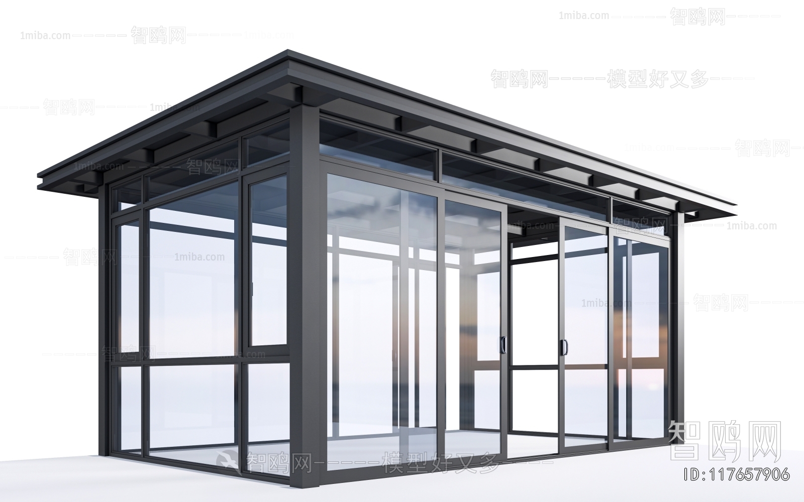 Modern Glass Sunshine Room