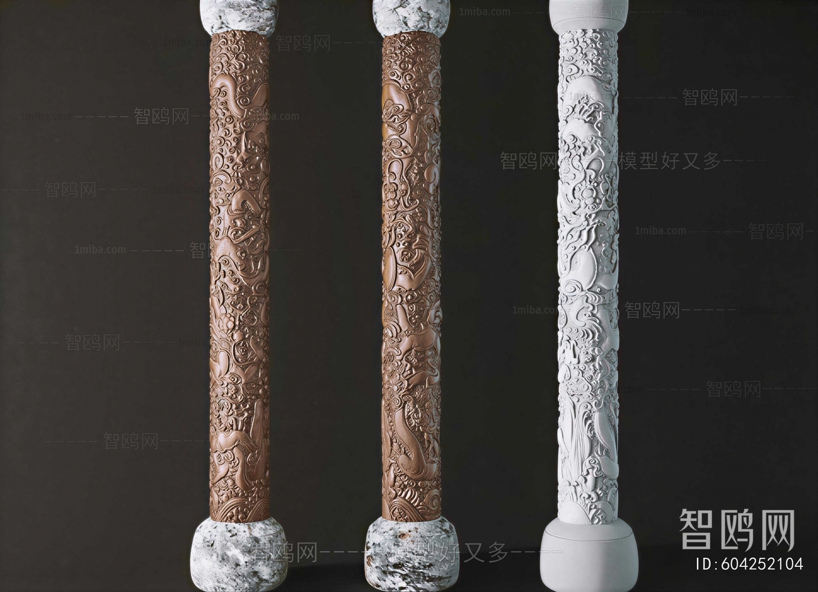 Chinese Style Column