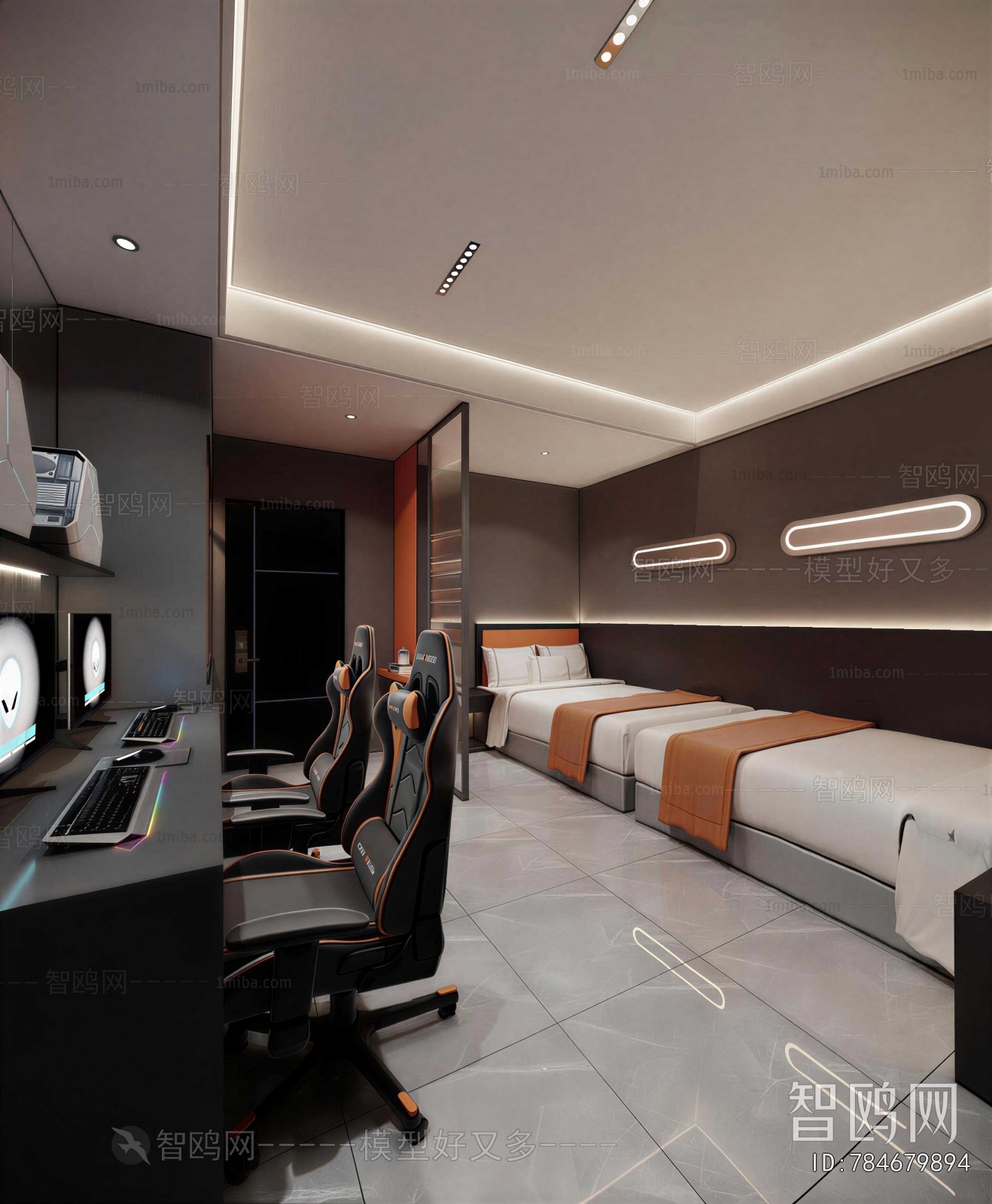 Modern Guest Room