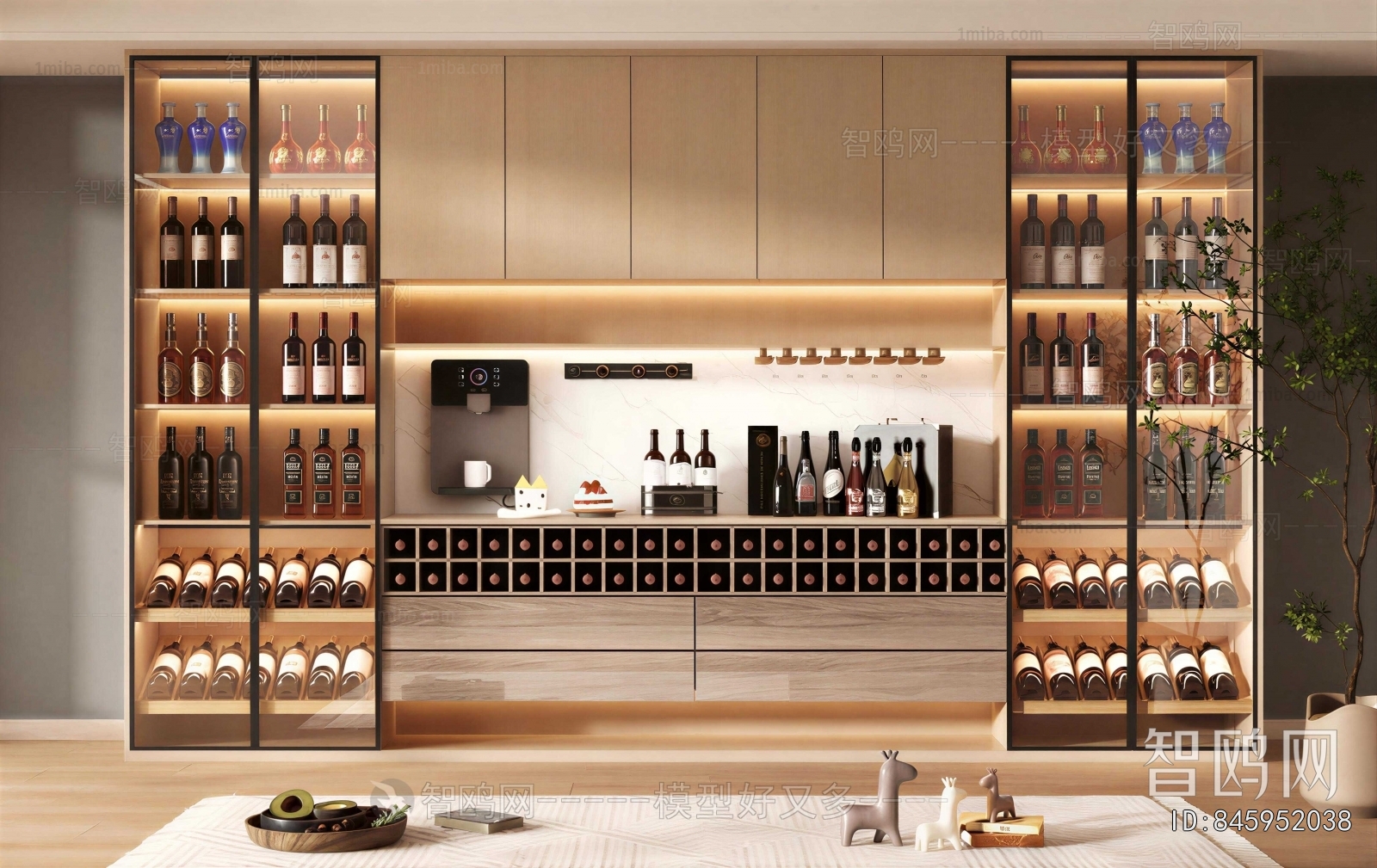 Modern Wine Cabinet