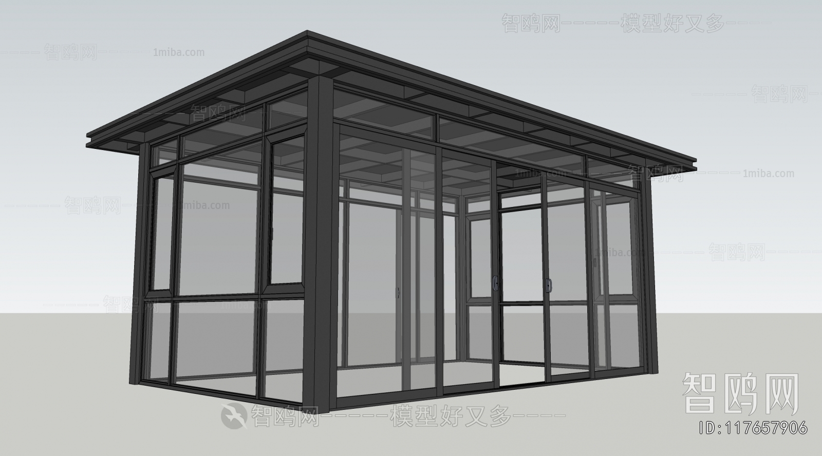 Modern Glass Sunshine Room