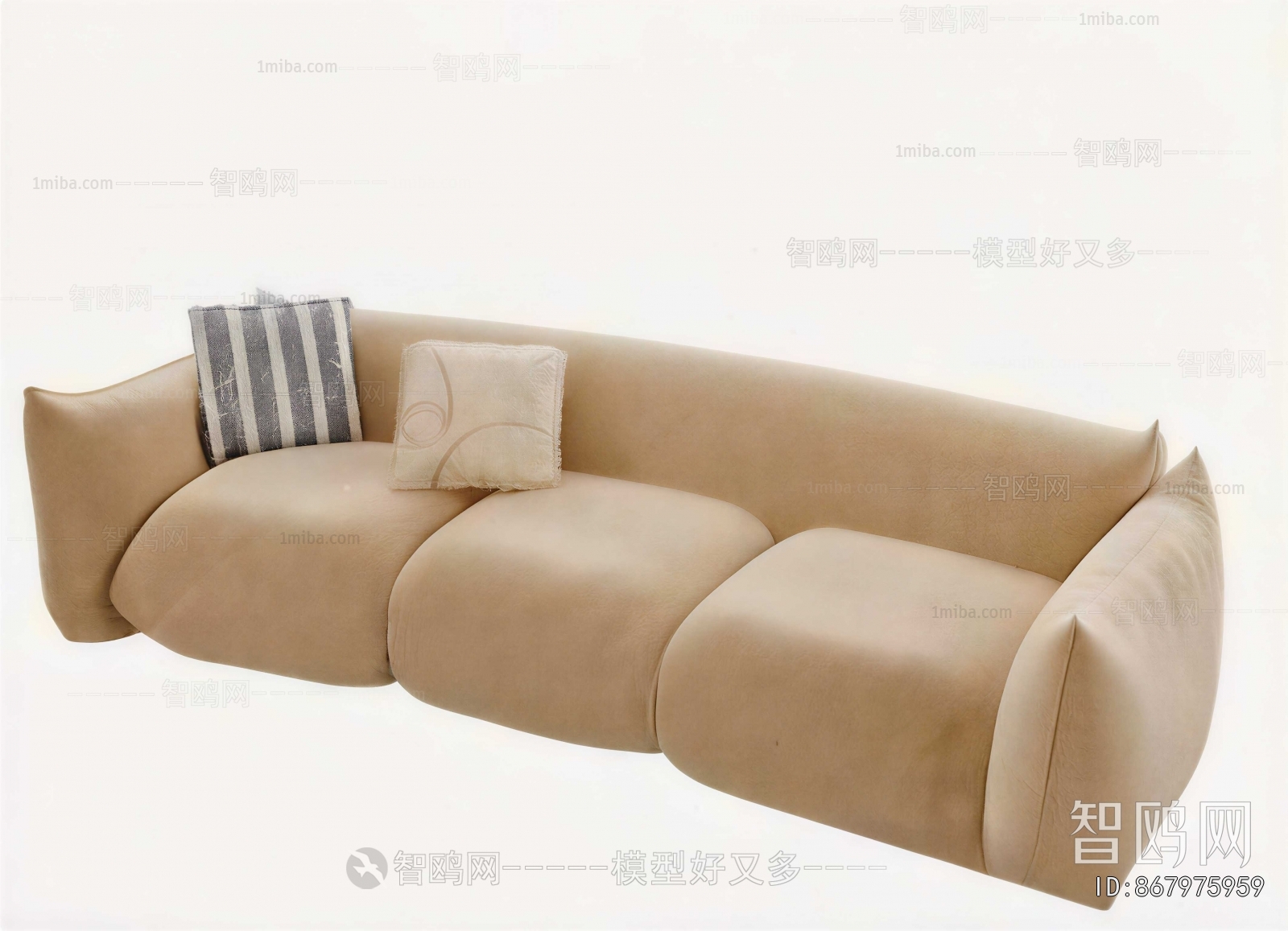 Modern Three-seat Sofa