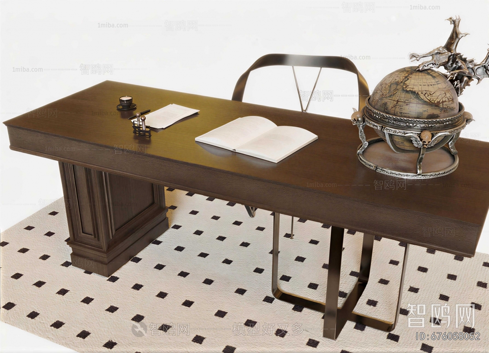 Modern Computer Desk And Chair