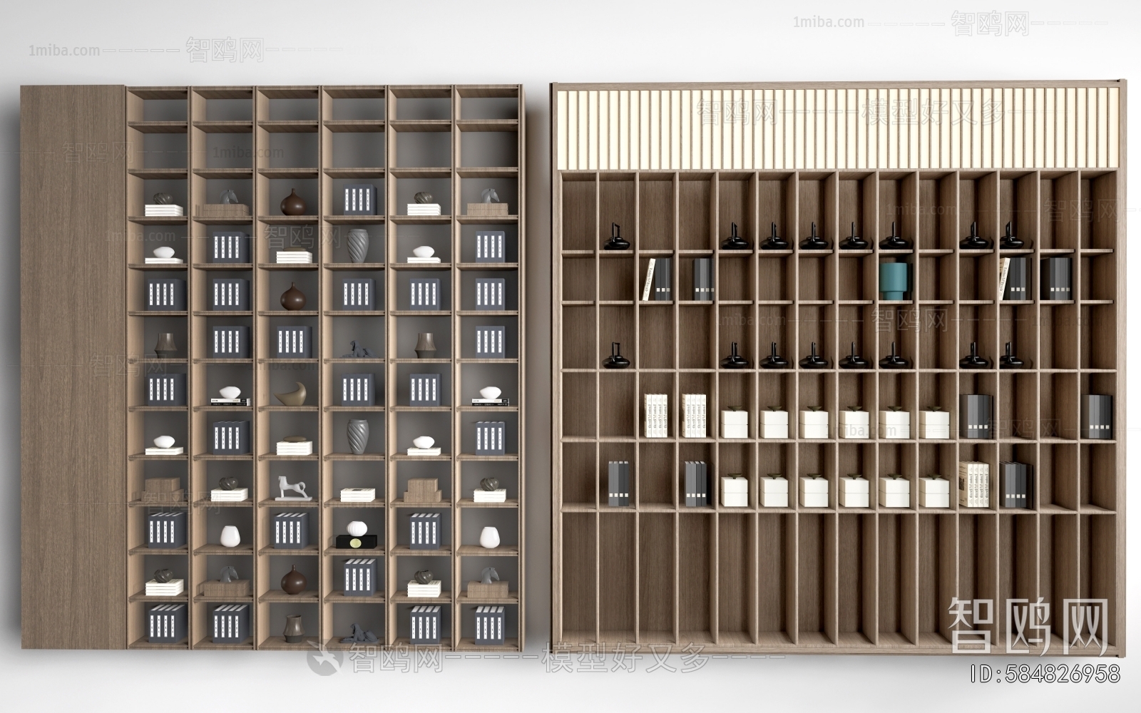 New Chinese Style Bookcase