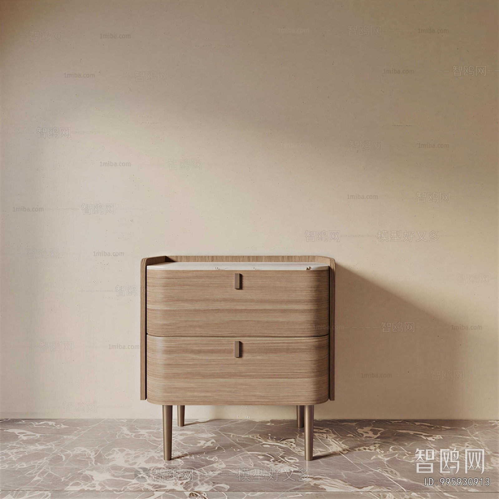 Modern Bedside Cupboard