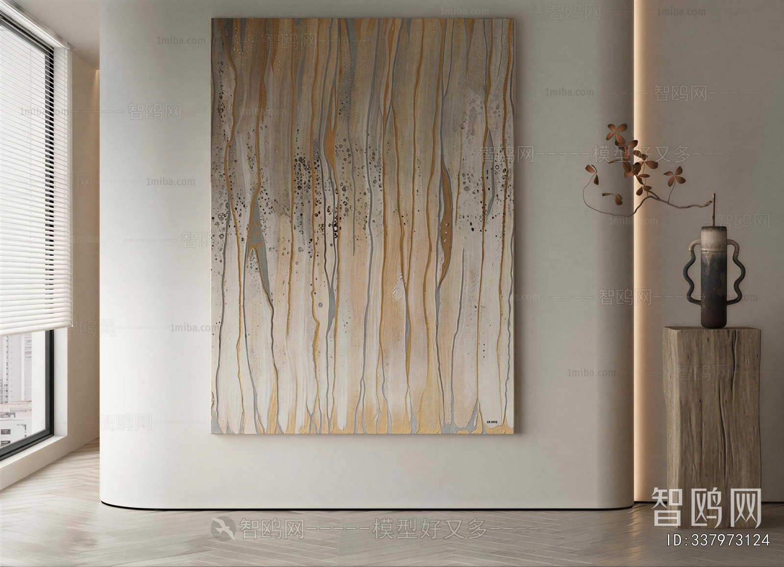 Wabi-sabi Style Painting