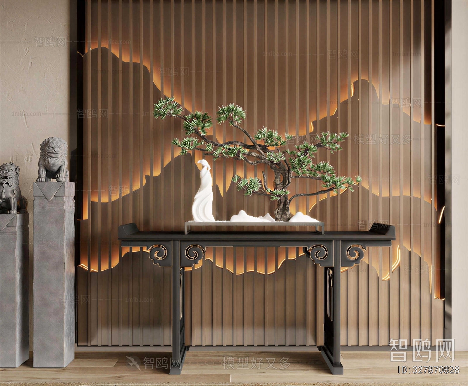 New Chinese Style Console