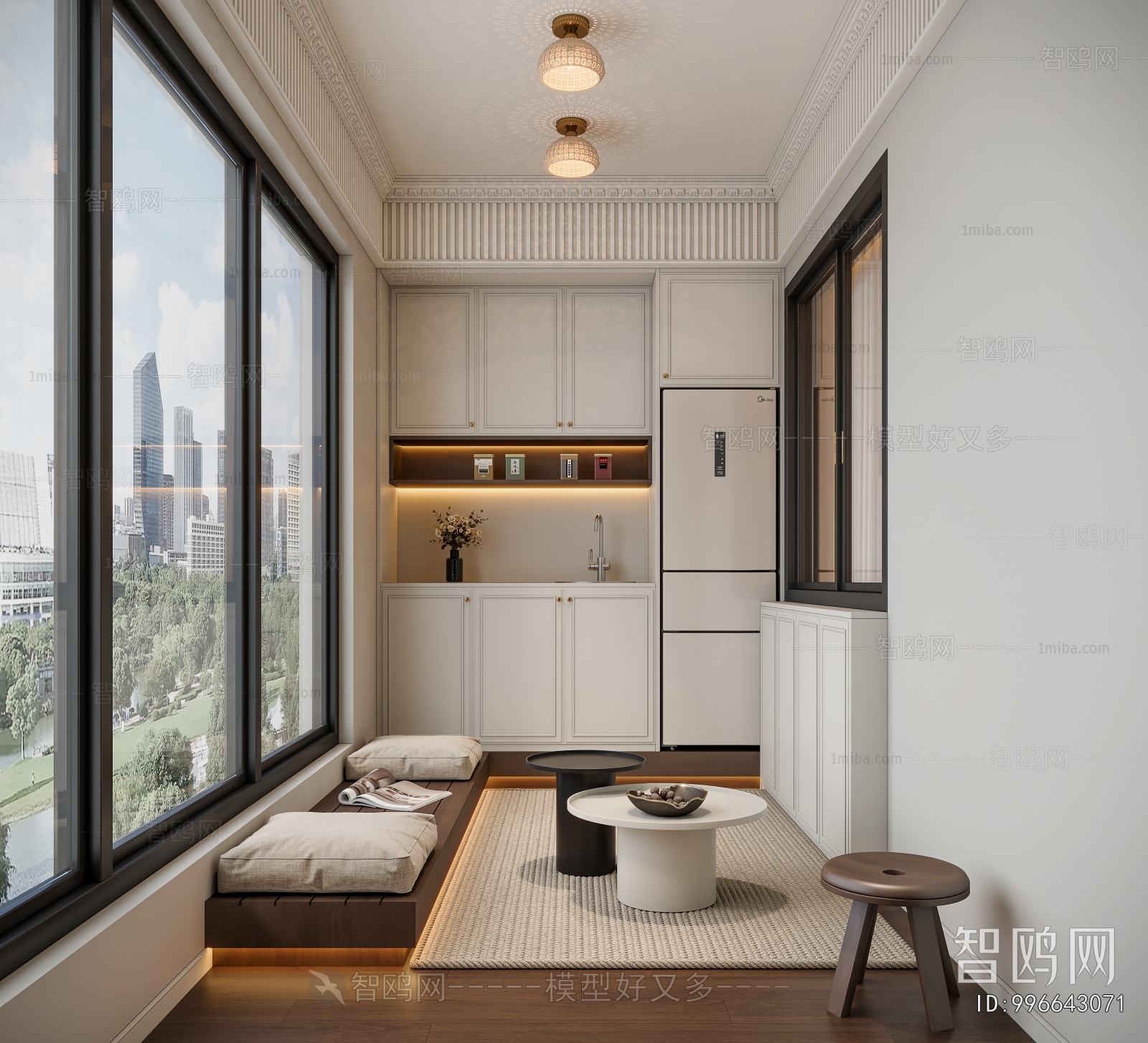 French Style Leisure Balcony