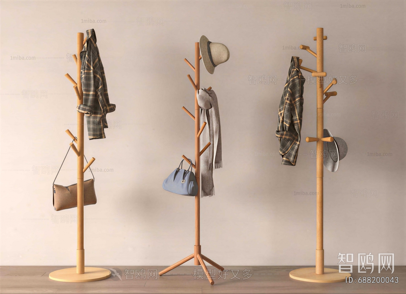 Japanese Style Coat Hanger
