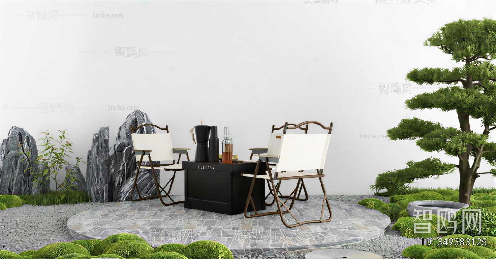 New Chinese Style Leisure Table And Chair
