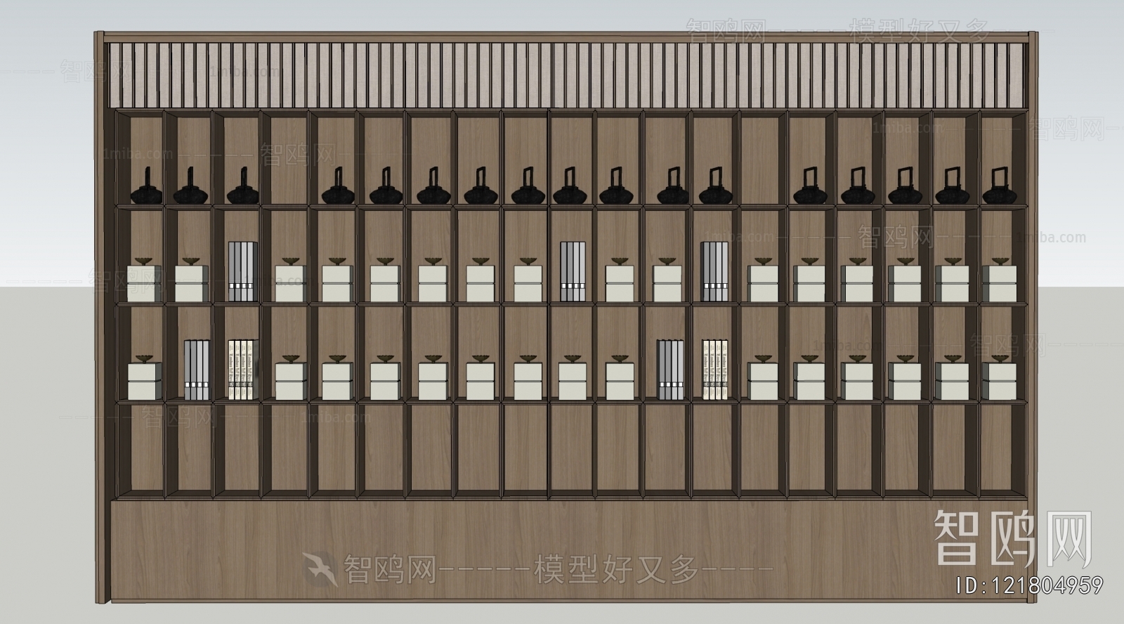 New Chinese Style Bookcase