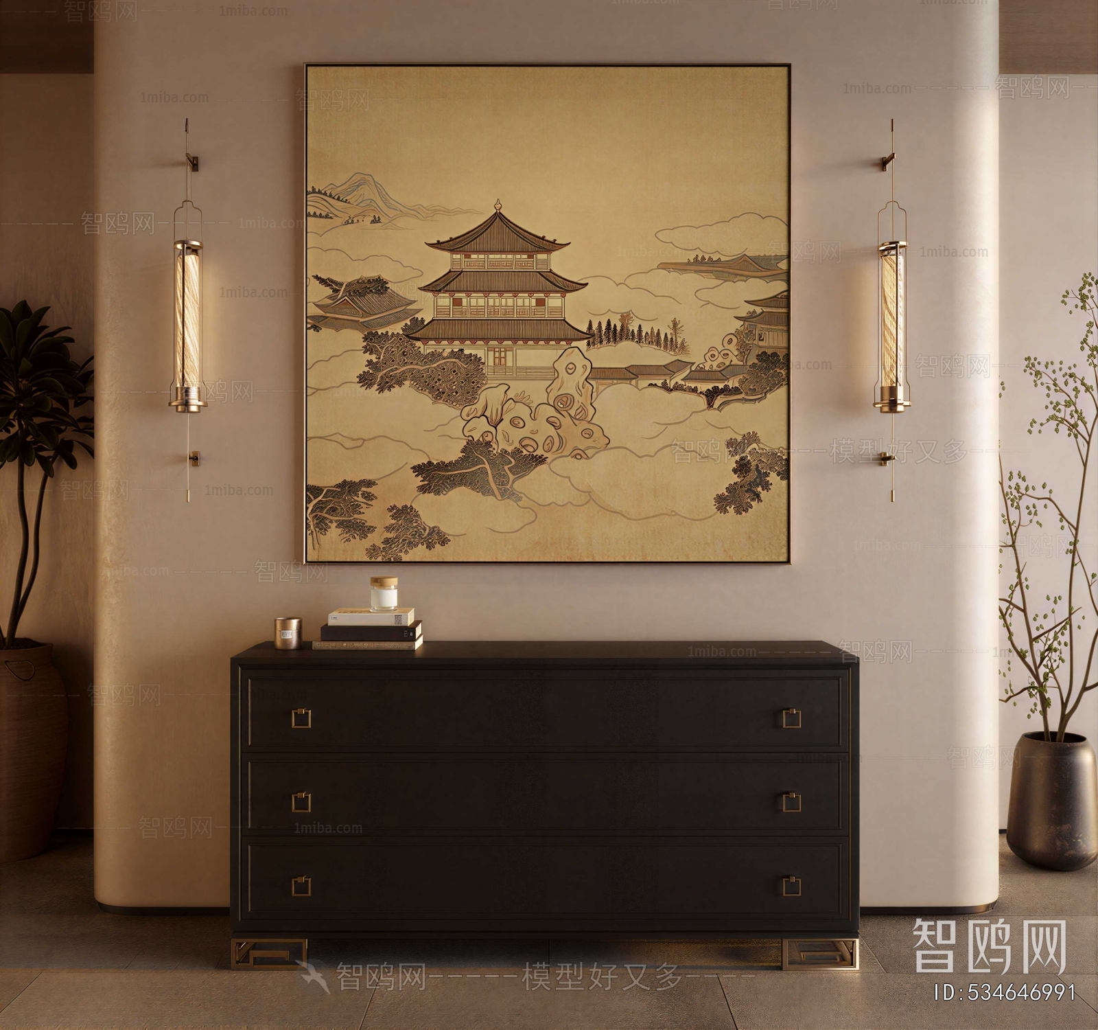 New Chinese Style Painting