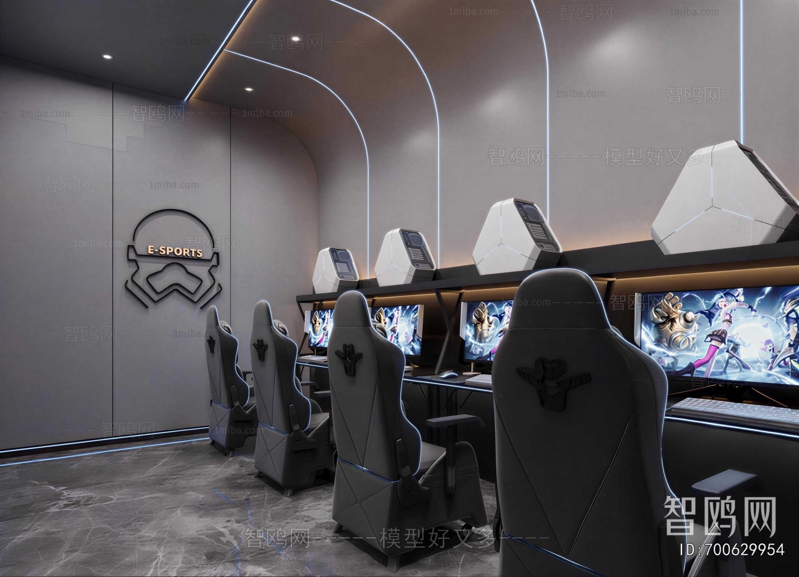 Modern Internet Cafe