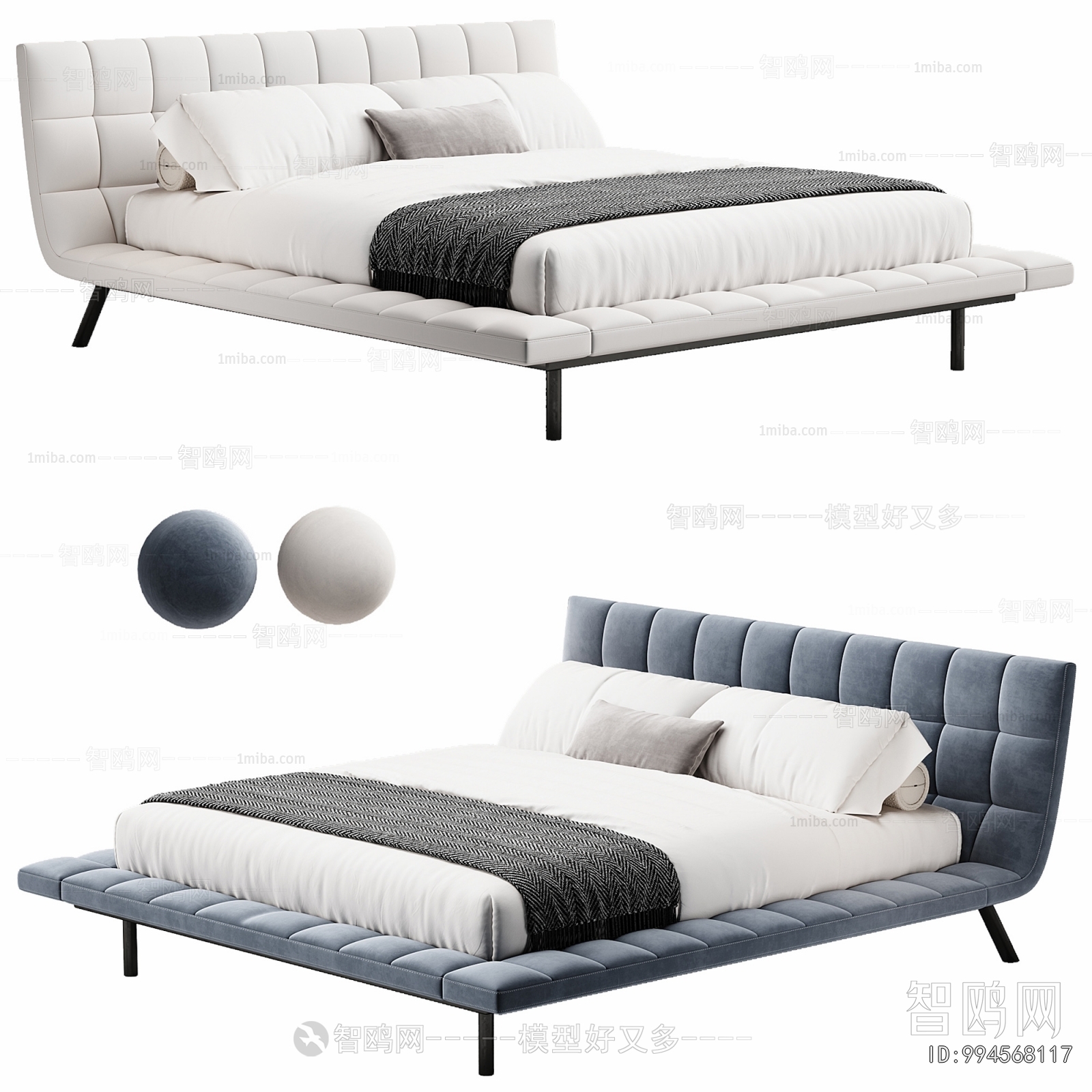 Modern Double Bed
