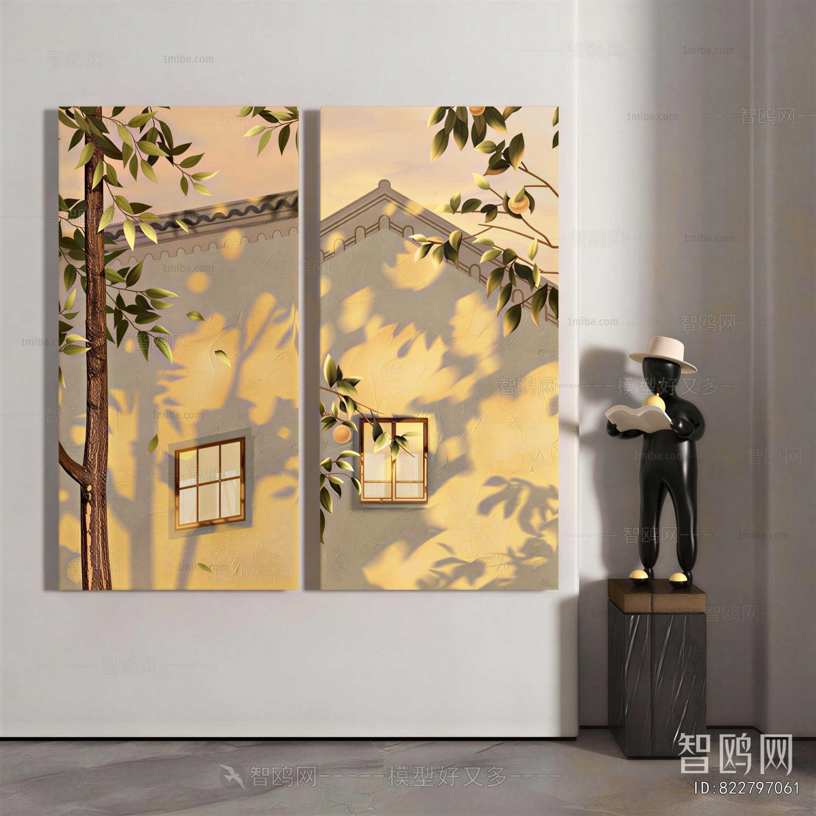 Wabi-sabi Style Painting
