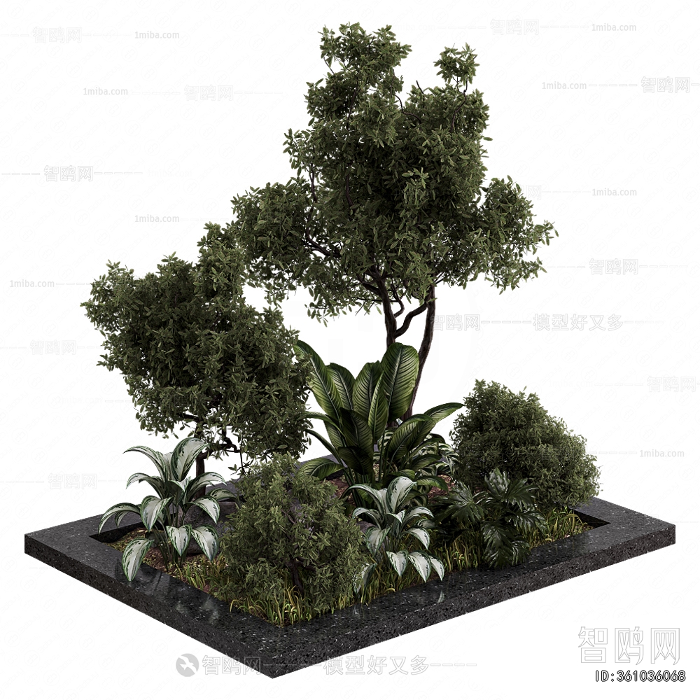 Modern Plant Pile