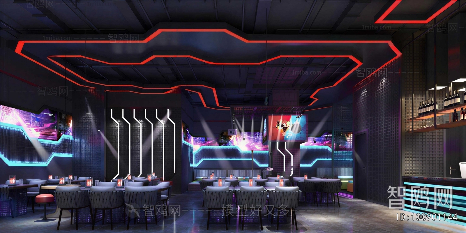 Industrial Style Bar