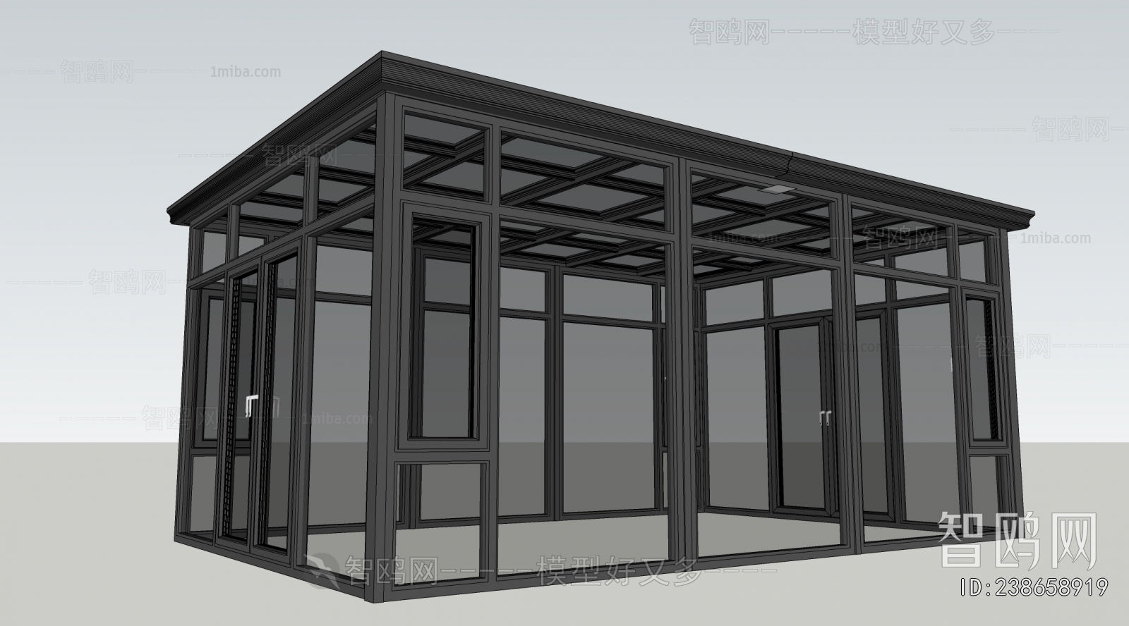 Modern Glass Sunshine Room