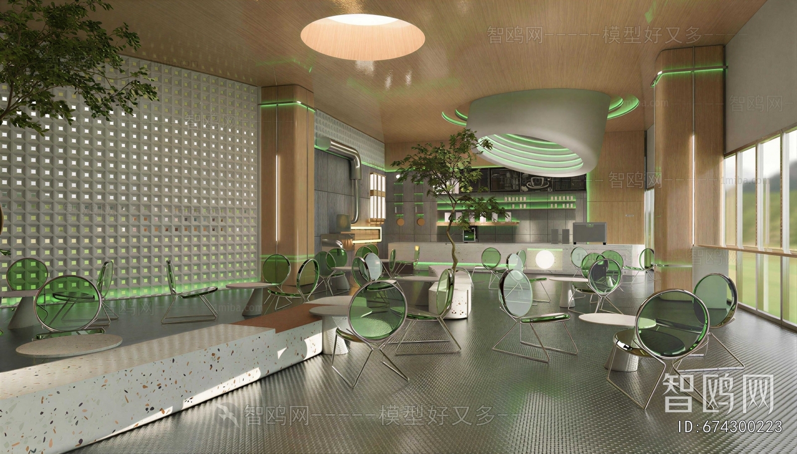 Industrial Style Cafe