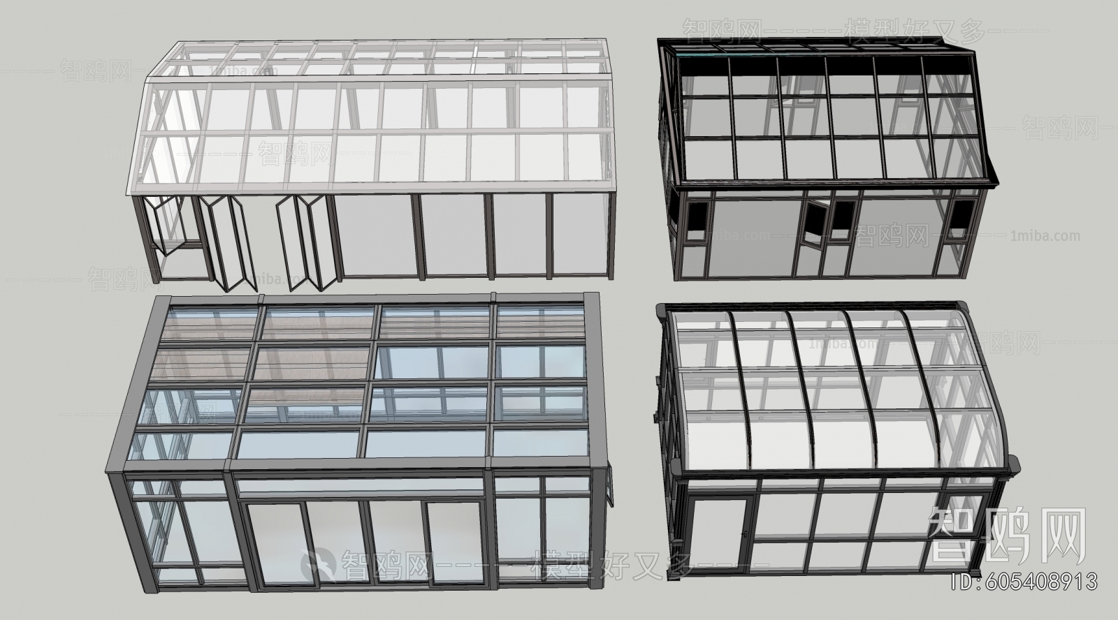 Modern Glass Sunshine Room