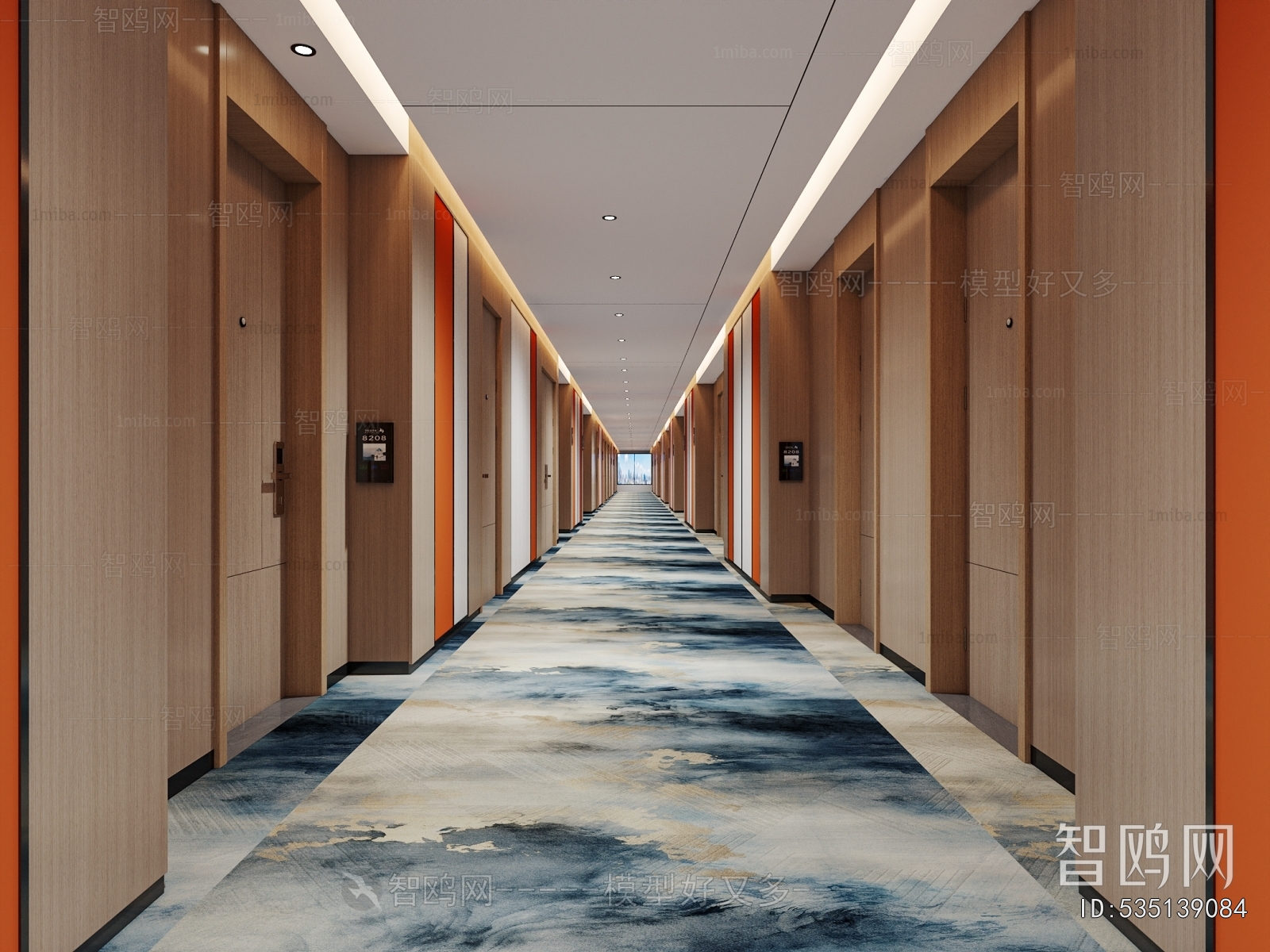 New Chinese Style Corridor