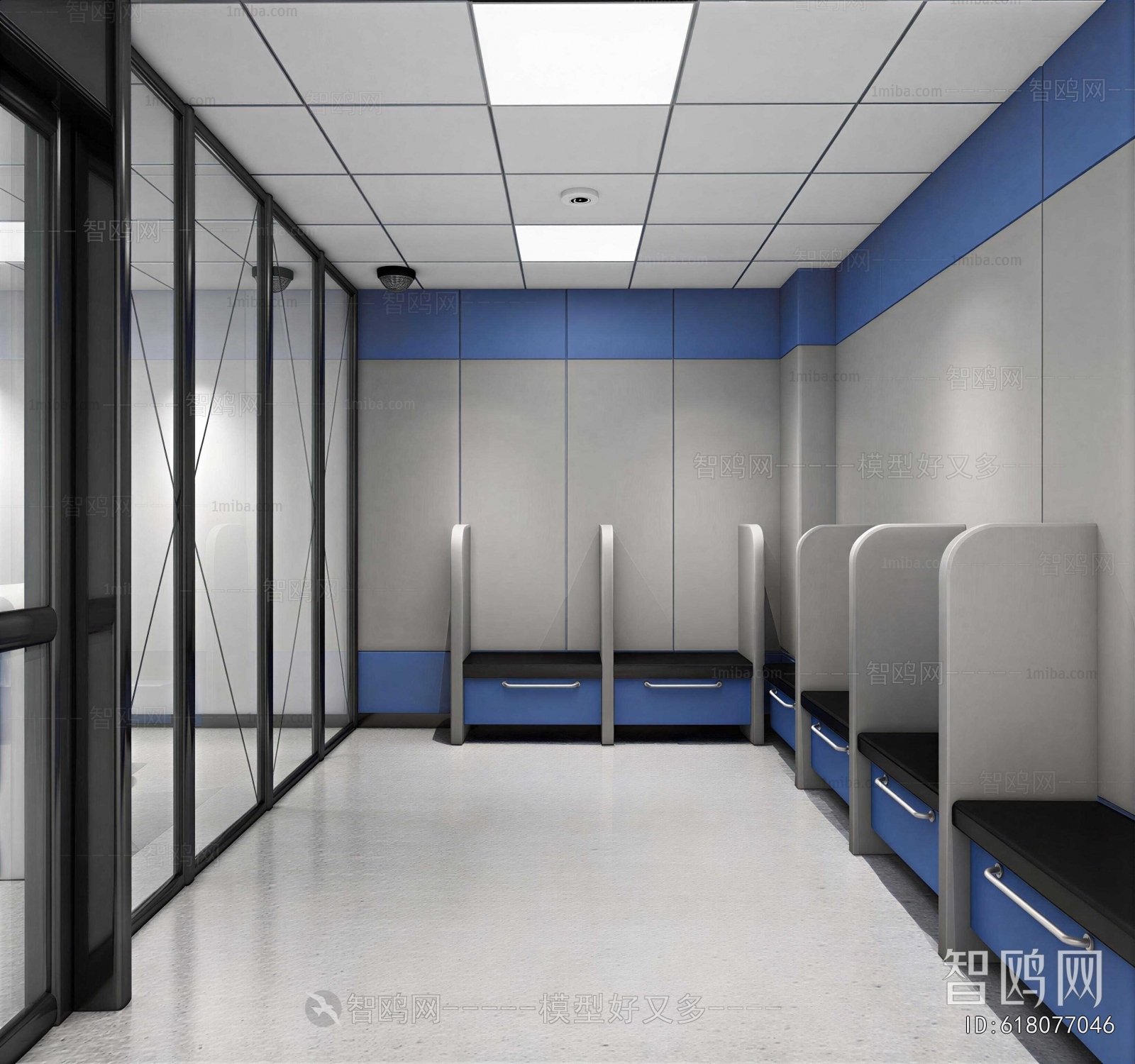 Modern Public Toilet