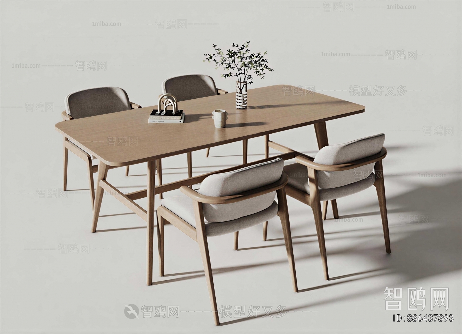Nordic Style Dining Table And Chairs
