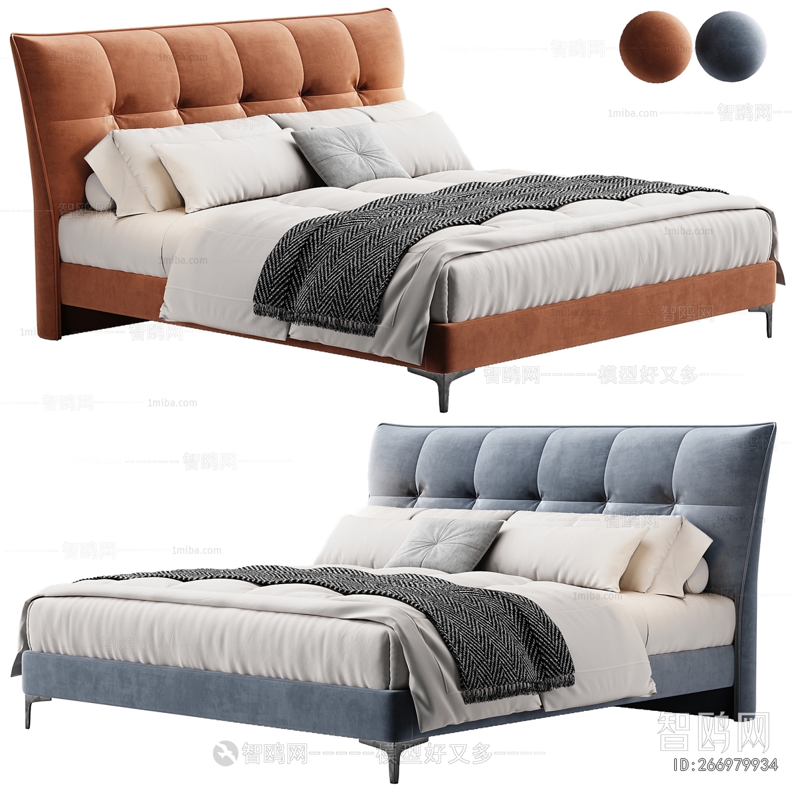 Modern Double Bed