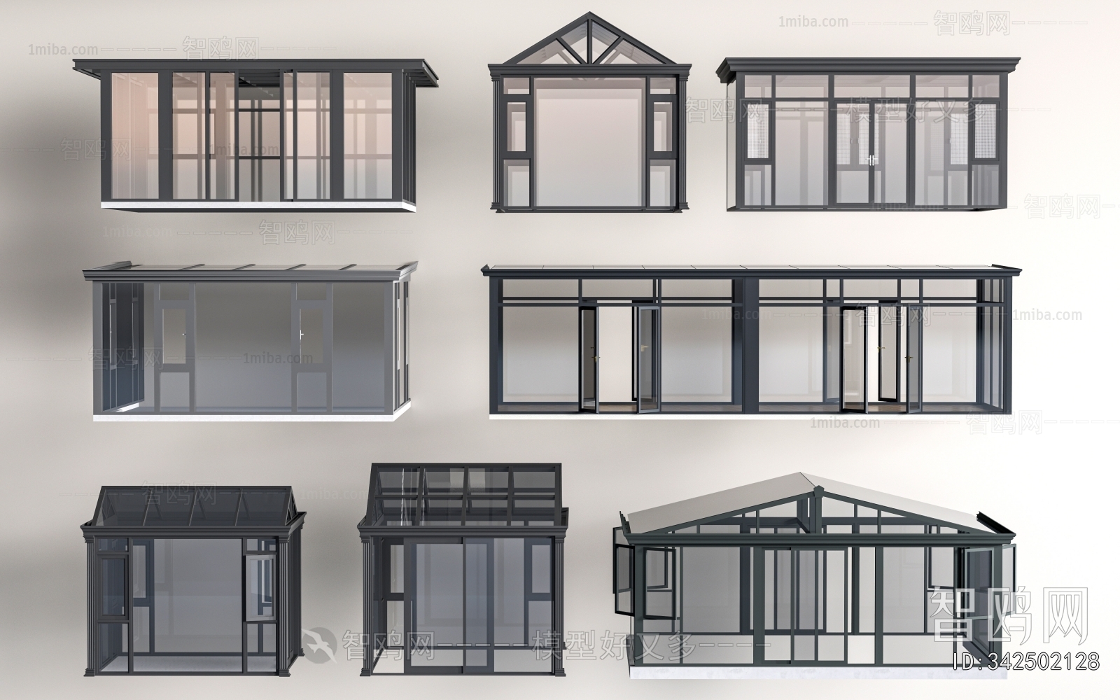 Modern Glass Sunshine Room