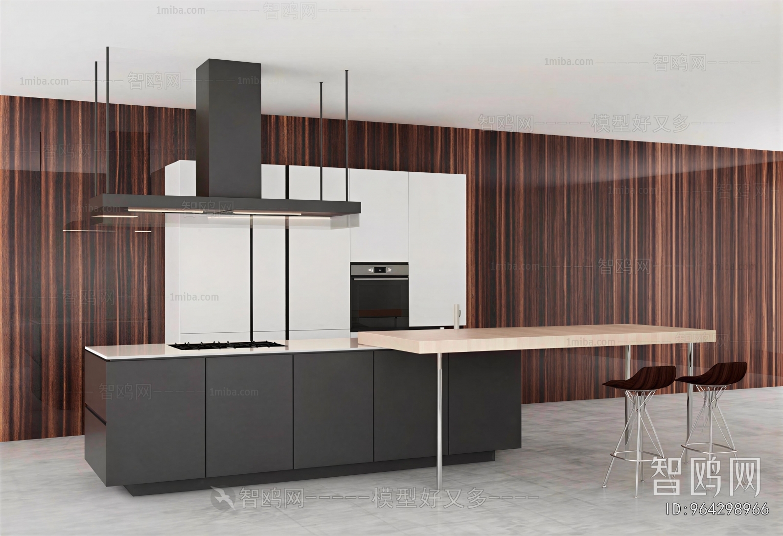 Modern Open Kitchen