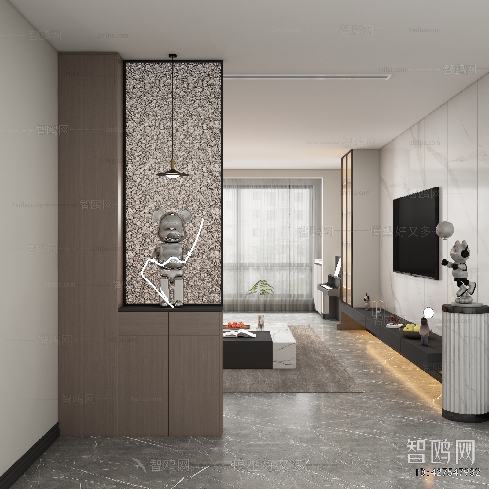 Modern Hallway