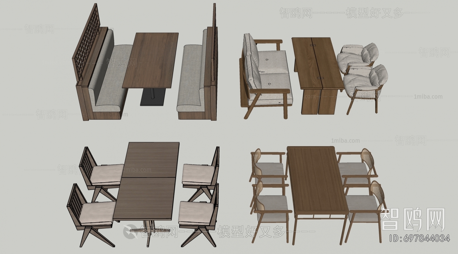 New Chinese Style Dining Table And Chairs