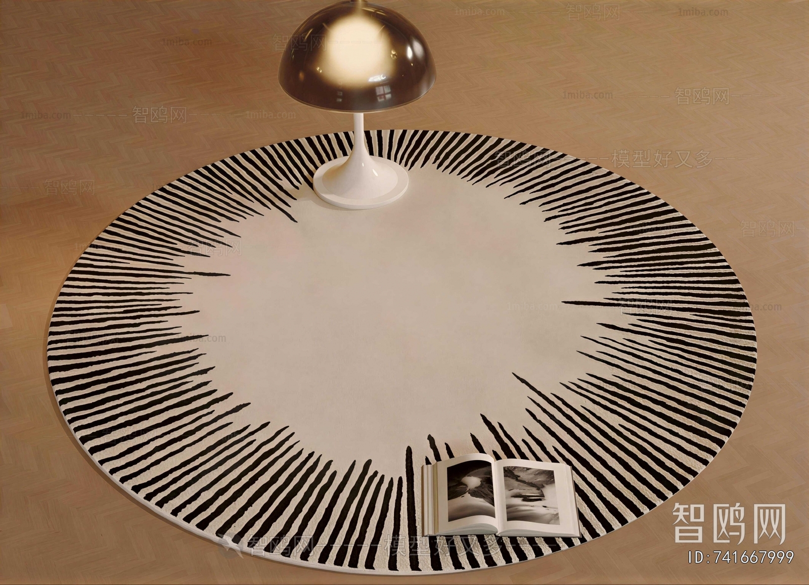 Modern Circular Carpet