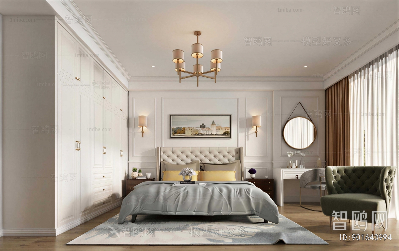French Style Bedroom