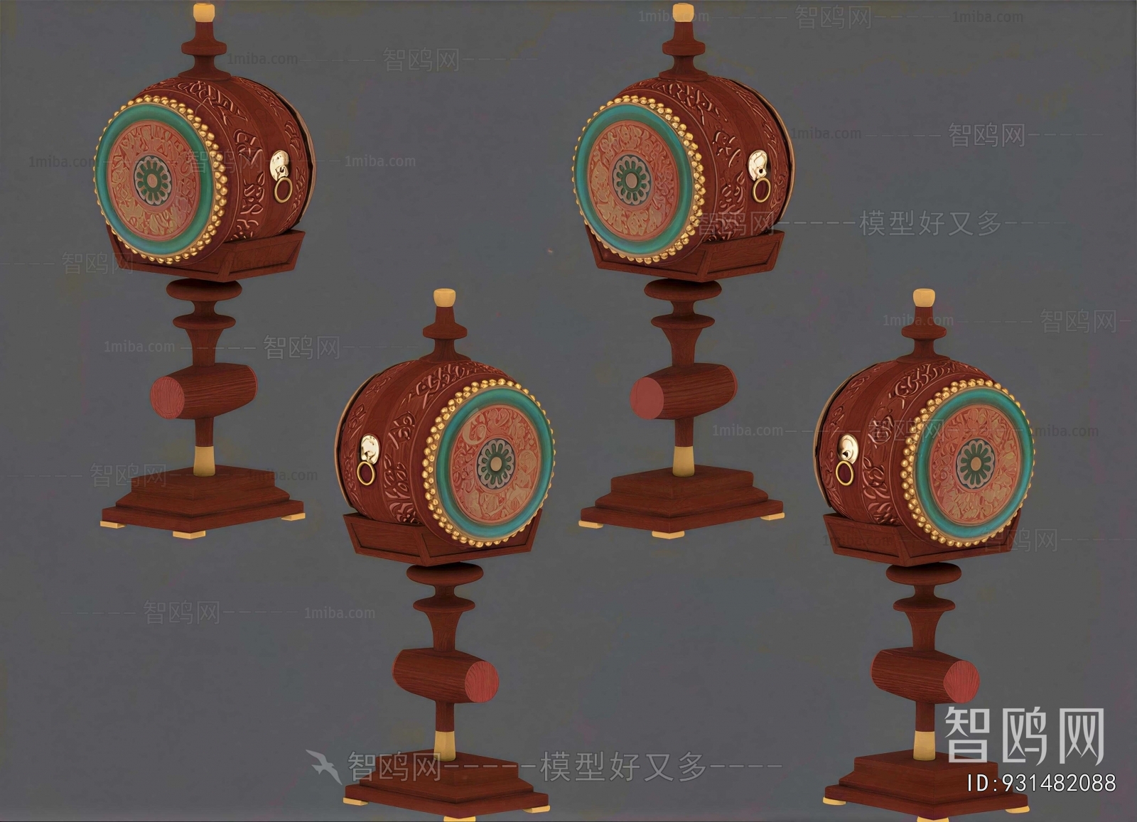 Chinese Style Decorative Set