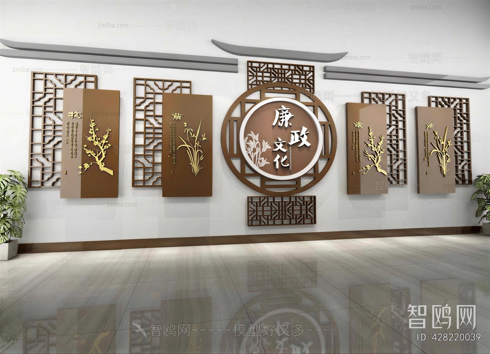 New Chinese Style Exhibition Hall