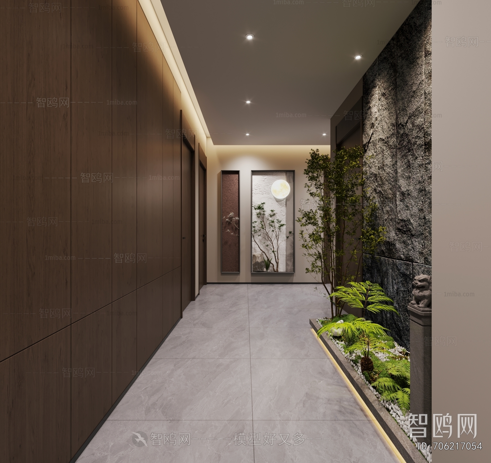 Modern Hallway