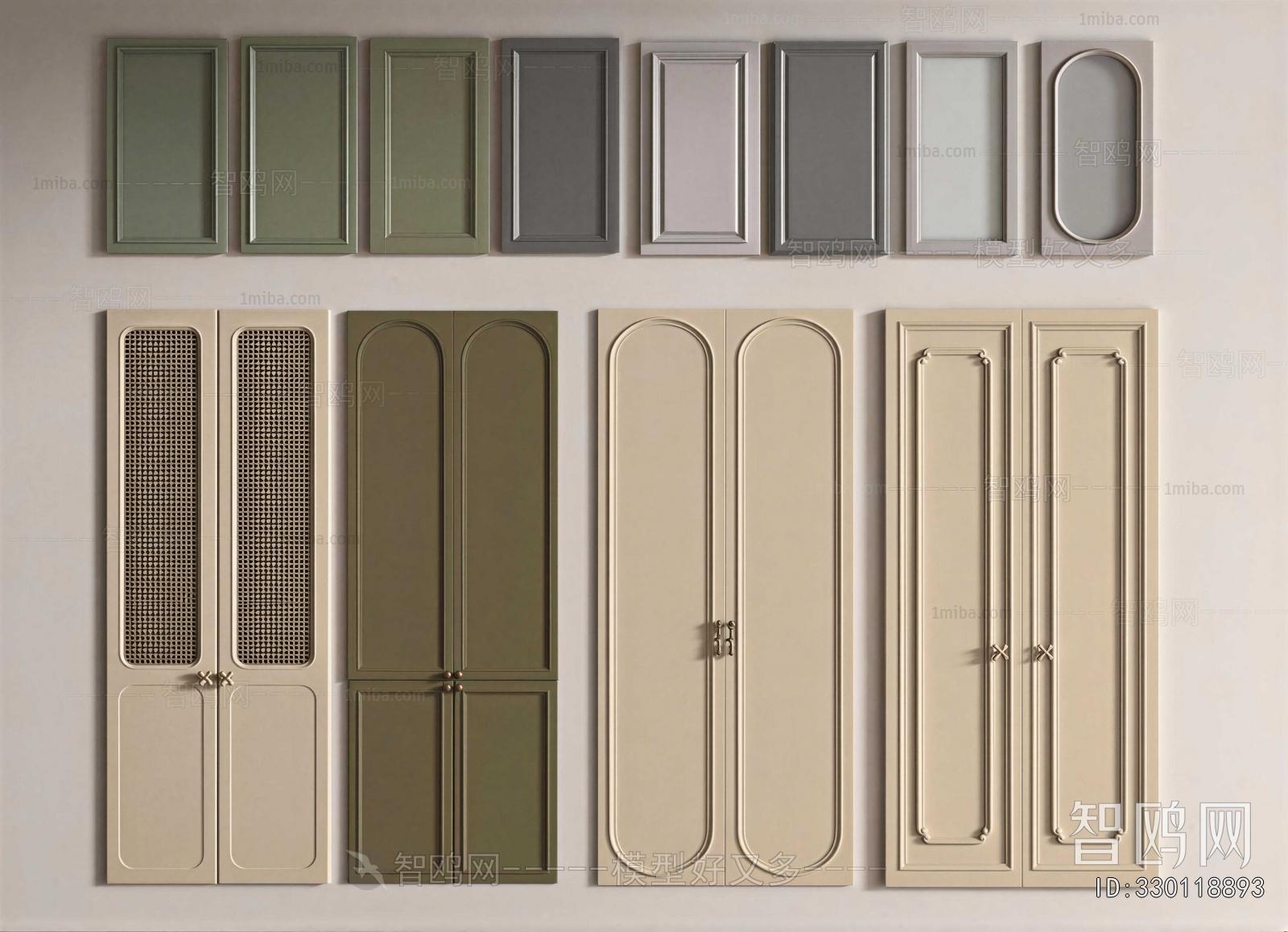 French Style Door Panel