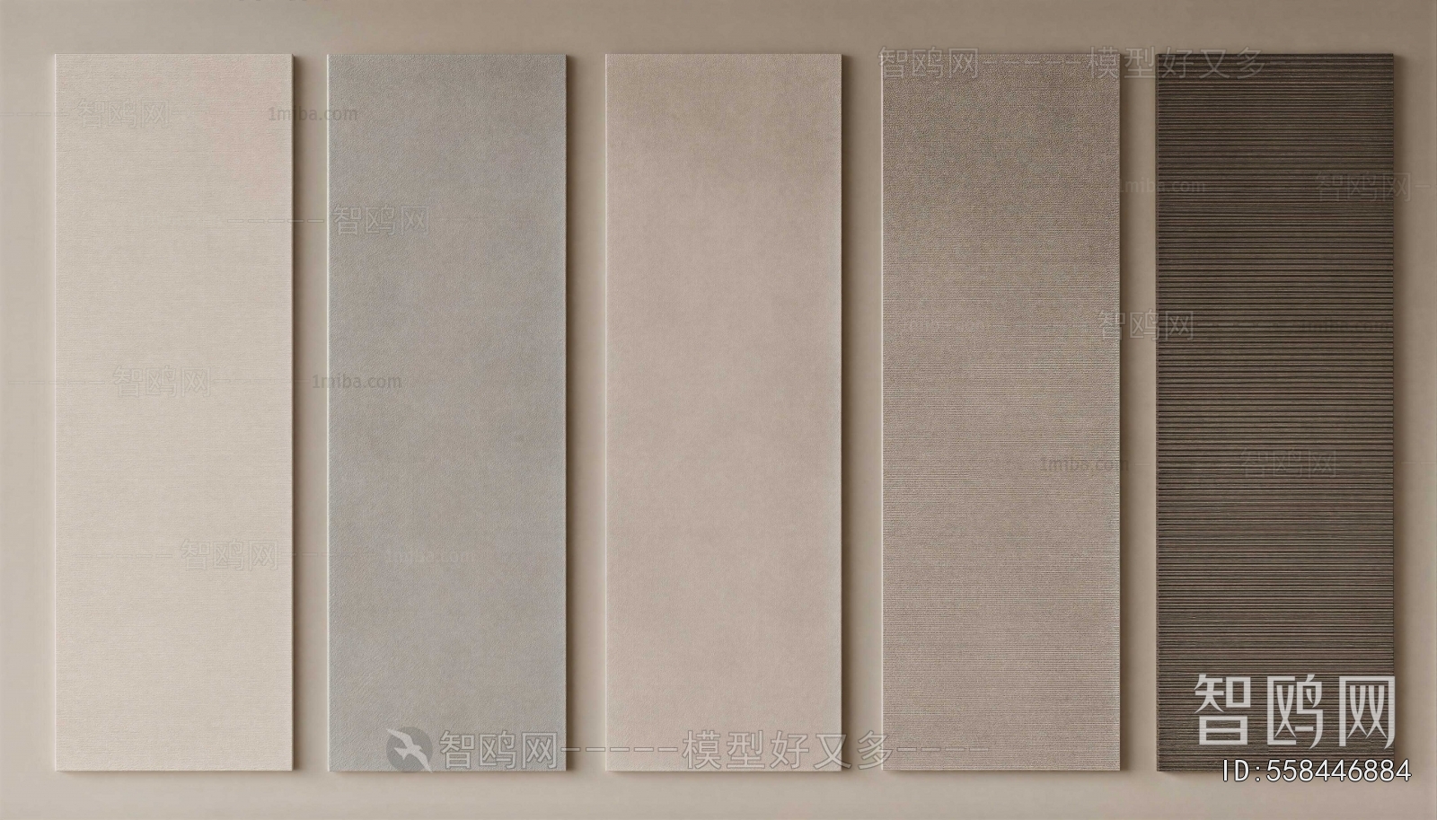 Wabi-sabi Style Wall Panel