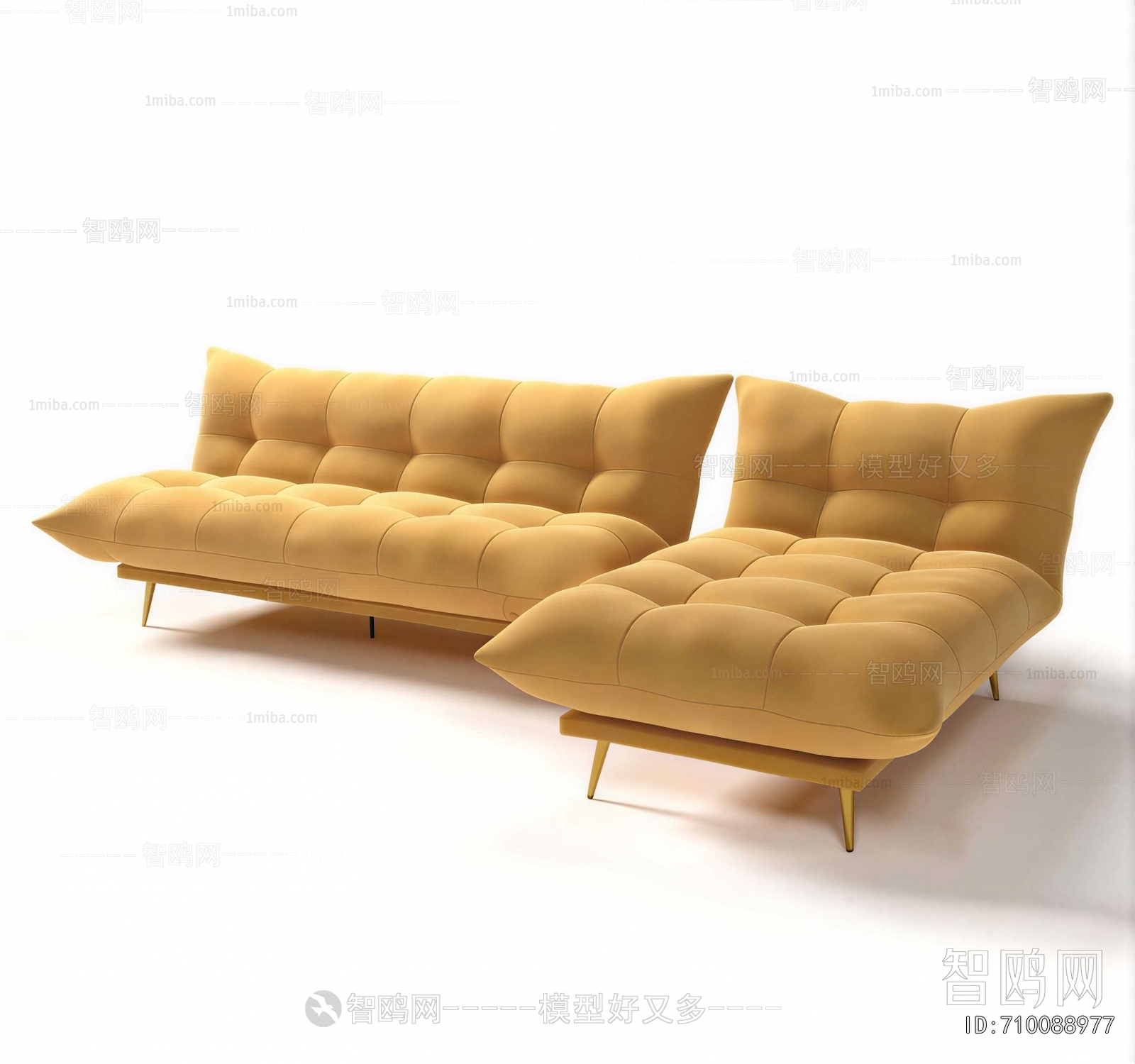 Nordic Style Corner Sofa