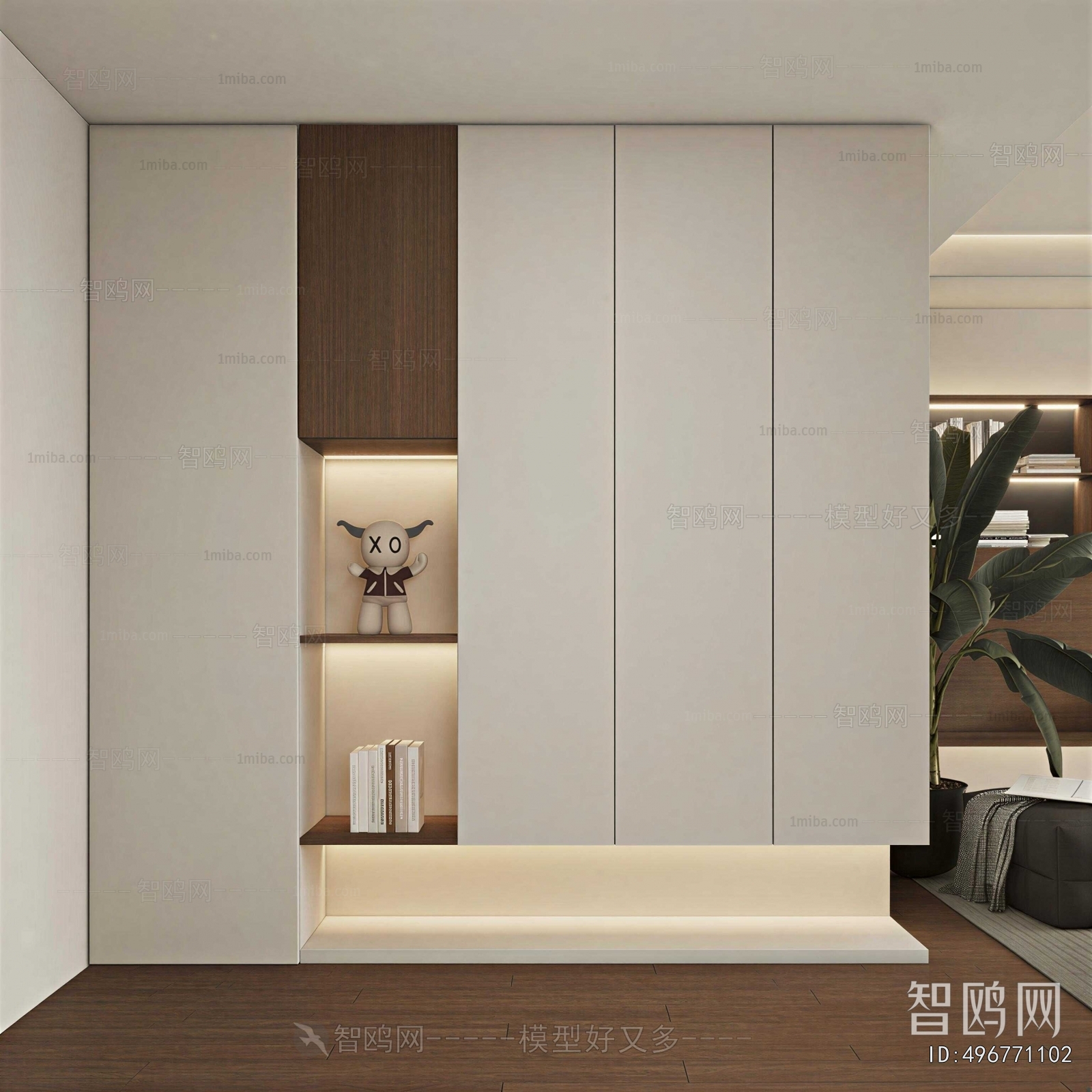 Modern Shoe Cabinet