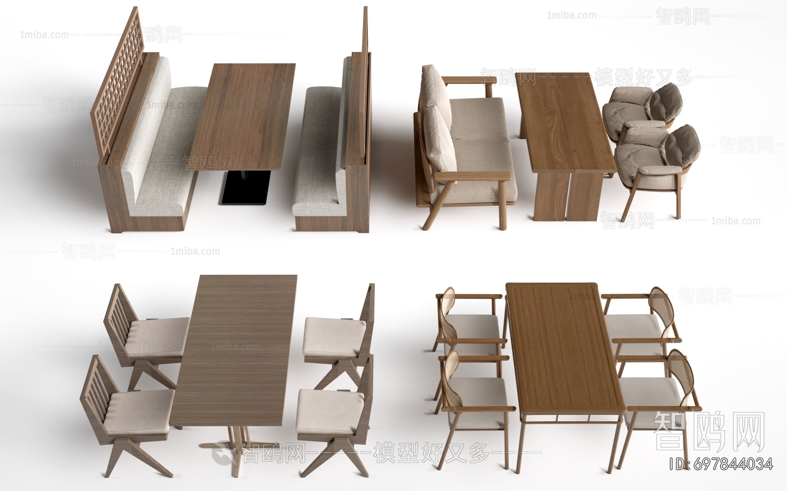 New Chinese Style Dining Table And Chairs