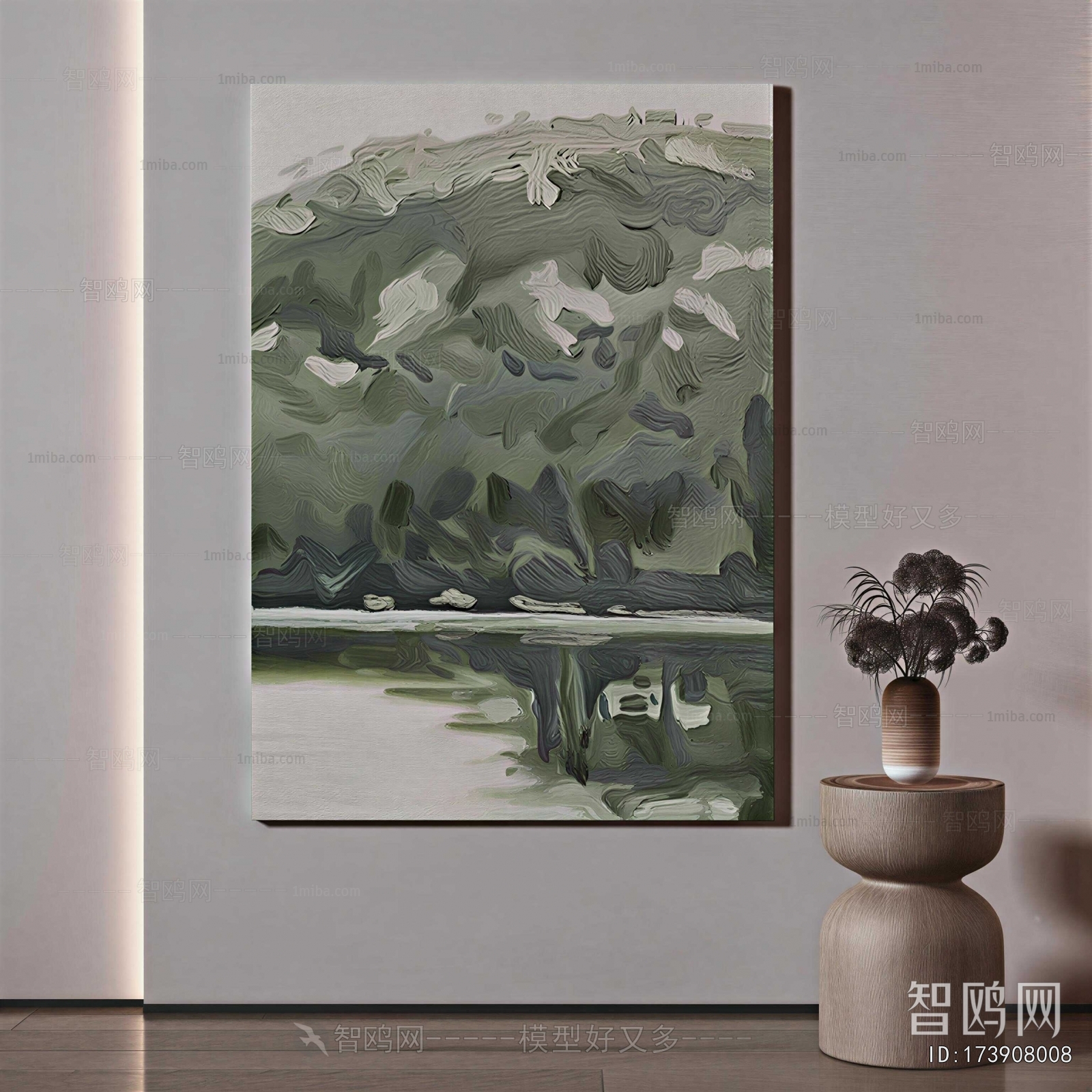 Wabi-sabi Style Painting